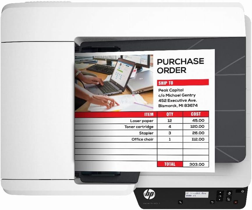 HP ScanJet Pro 3500 f1 (Scanner, Flachbett, 50-Blatt ADF, USB)