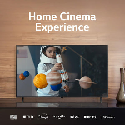 LG 55UR75006LK 139 cm (55 Zoll) UHD Fernseher (Active HDR, 60 Hz, Smart TV) [Modelljahr 2023]