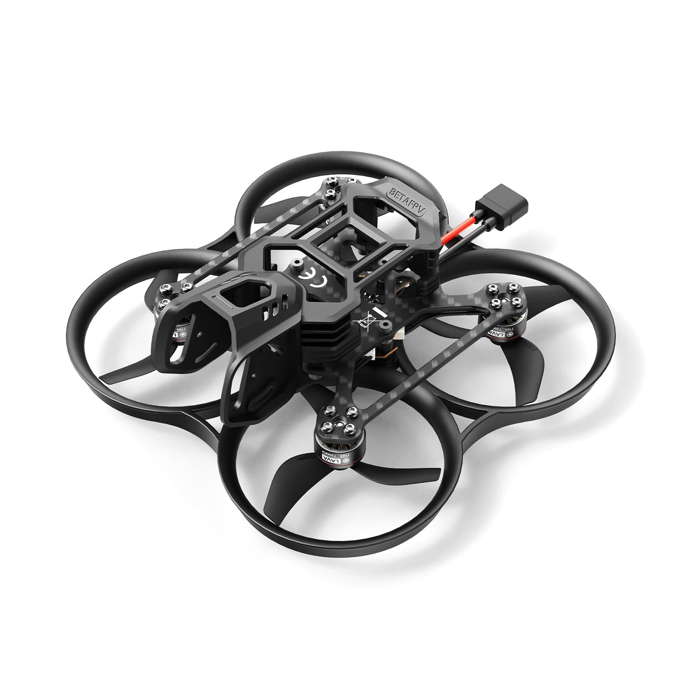 BETAFPV Pavo20 Pro Bürstenlos Whoop Quadrocopter mit HD Digital Halterung, kompatibel mit O4 Air Unit Pro, mit 1104 7200KV Motor, F4 2-3S 20A FC, COB LED-Streifen für FPV Freestyle Shooting