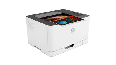 HP Color Laser 150nw Farb-Laserdrucker (Drucker, USB, LAN, WLAN),weiß-grau