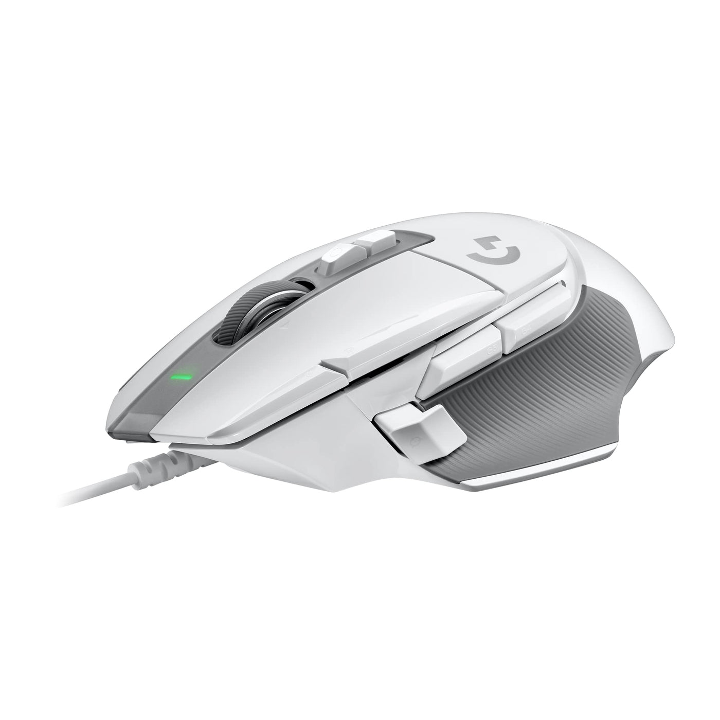 Logitech G502 X Kabelgebundene Gaming-Maus - LIGHTFORCE Hybrid optisch-mechanische Primärschalter, HERO 25K Gaming-Sensor, Kompatibel PC - macOS/Windows - Weiß