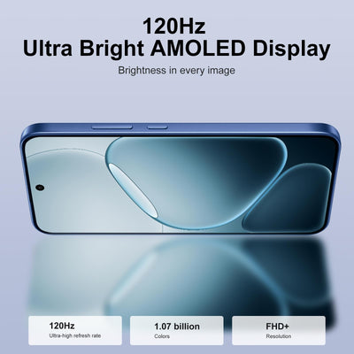 OPPO A6 Pro 5G 8+256GB AI Smartphone, Handy Android Ohne Vertrag, Batterie 6500mAh, 80W SUPERVOOC, Dimensity 6300 5G, Bildschirm 120Hz 6,57" AMOLED, IP69, AI-Kamera 50+2MP, NFC, Dual SIM, Blau