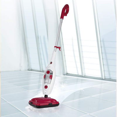 MAXXMEE Dampfreiniger Erwachsene-Unisex Rot, Weiß