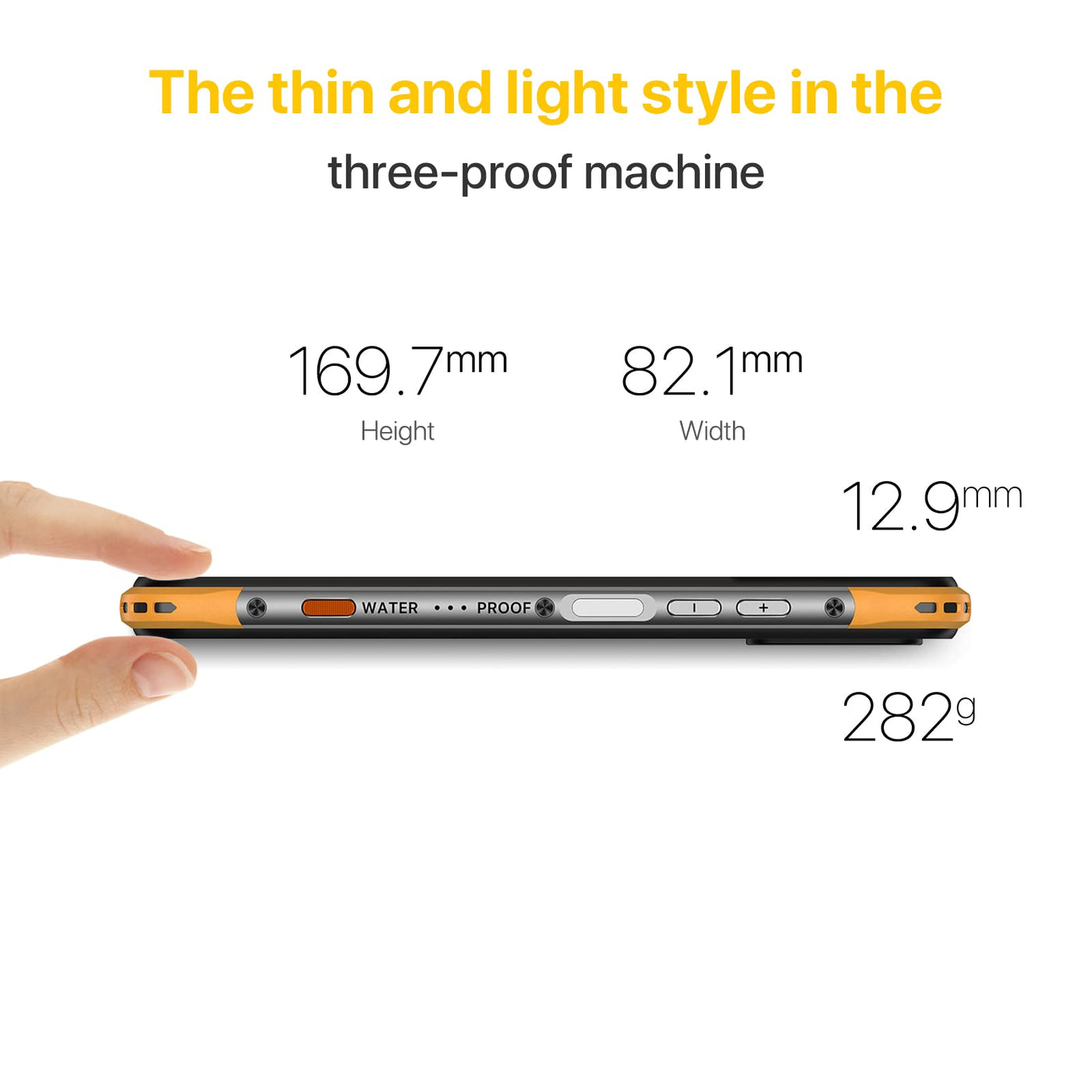 UMIDIGI Bison X10 Outdoor Smartphone Ohne Vertrag, 4GB +128GB Android 11 Smartphone, 6.53 Zoll FHD+ Speicher, 20MP Triple Kamera 6150mAh, IP68 Wasserdichter Outdoor Handy Günstig Dual SIM NFC