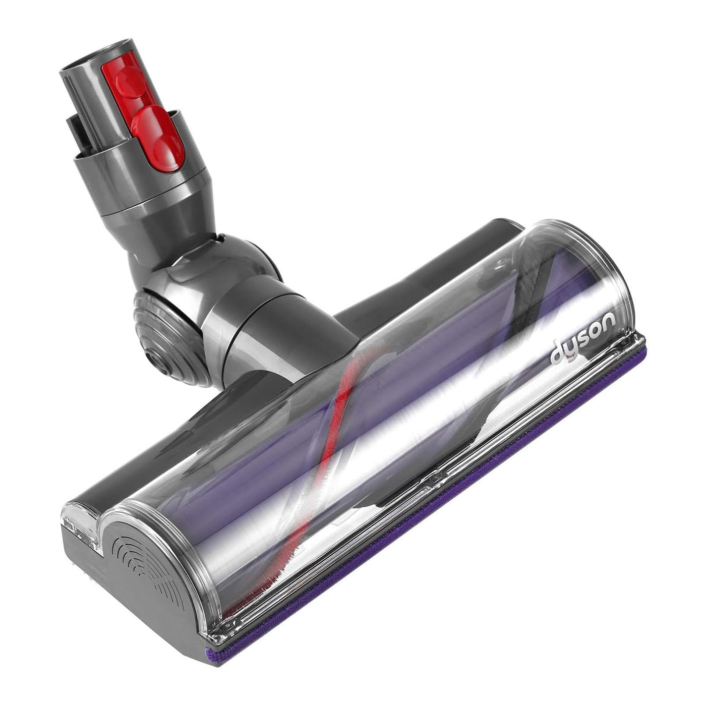 Dyson V10 Cyclone Kabelloser Staubsauger Direktantrieb Reiniger Kopf Turbine Bodendüse, Grau & Lila