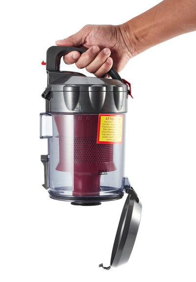 Akitas 800W Leistungsstarker beutelloser Zylinderstaubsauger Staubsauger mit deutschem Wessel Werk Düsenkopf für Hartboden und Teppich