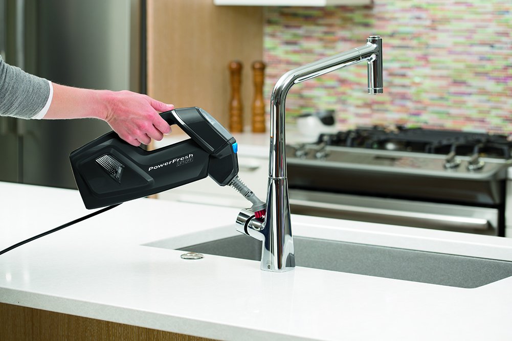 BISSELL 1897N Powerfresh LiftOff Steam Mop 2in1 Dampfreiniger mit abnehmbarem Hand-Dampfreiniger (1600W - 0.4 L)