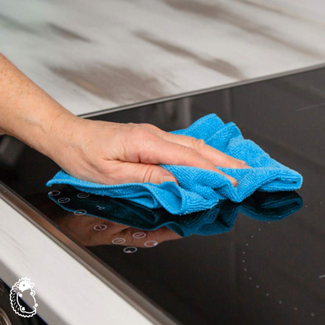 Spontex Microfibre Allzwecktücher 8+2 Gratis, 1 Packung - bunte Mikrofasertücher