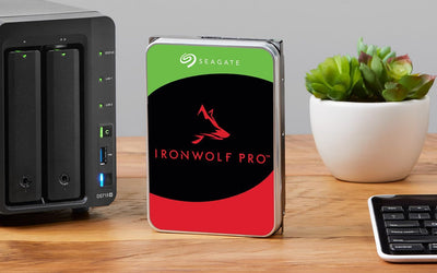 Seagate IronWolf Pro 16TB, NAS interne Festplatte, 3.5 Zoll, 7200 U/Min, CMR, 256 MB Cache, SATA 6 GB/S, inkl. 3 Jahre Rescue Service, Modellnr.: ST16000NTZ01