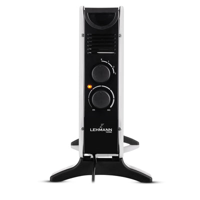 Lehmann LHOHC-2013B Konvektor Heizung 2000 W | Heizkörper mit Thermostat und 3-stufiger Leistungsregelung 750/1250 / 2000 W | Mobil Heizlüfter mit Überhitzungsschutz