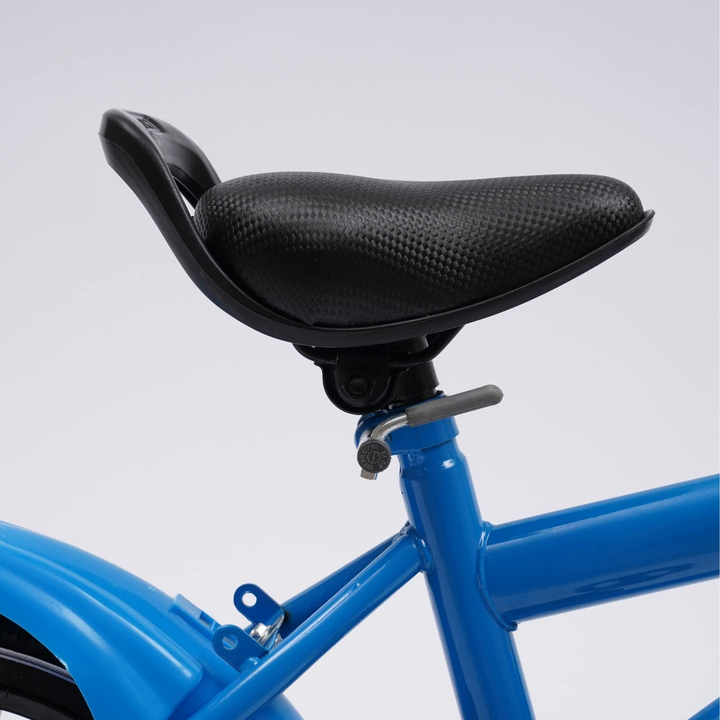 SHZICMY Kinderfahrrad 14 Zoll MäDchen/Jungen, Fahrradtasche Mountainbike Kinder, Mountainbikes für Kinder von 3-6 Jahren, mit Abnehmbare Stützräder Laufräder (blau)