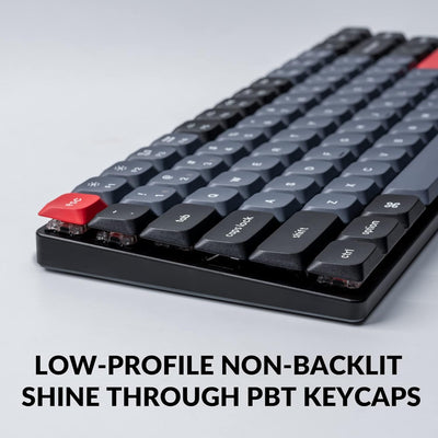 Keychron K3 Pro QMK/VIA Custom Ultra-Slim Wireless Mechanical Keyboard, Hot-swappable Bluetooth/Wired DE-ISO Layout Programmable RGB Backlit Brown Switch Gaming Keyboard for Mac Windows