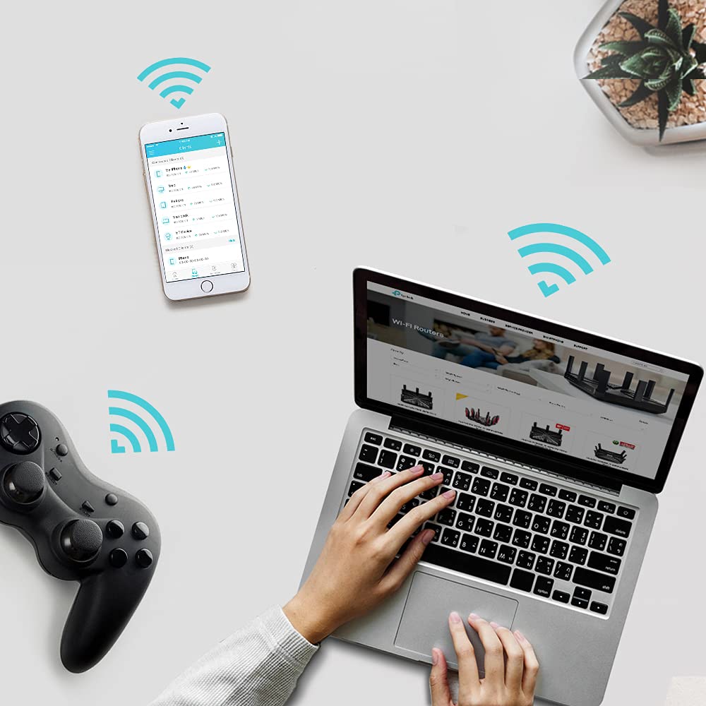 TP-Link Archer C80 Dualband WLAN Router (600 Mbit/s 2,4GHz, 1300Mbit/s 5GHz), 4 Gigabit LAN Ports, Print/Media/FTP Server, Gast-Netzwerk, unterstützt keine DSL-Funktion