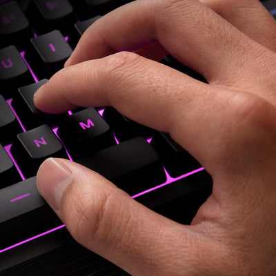 HyperX Alloy Core RGB – Membrane Gaming Tastatur (QWERTZ deutsches Layout) Schwarz