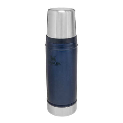 Stanley Classic Legendary Thermosflasche 473 ml - Thermos Hält 15 Stunden Heiß oder Kalt - Edelstahl Thermoskanne - BPA-Frei - Spülmaschinenfest - Nightfall