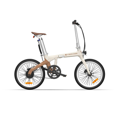 ADO E-Bike Air Carbon Elektrofahrrad, 2*Elektrofahrrad,ebike Damen/ebike Herren,Bike,klapprad Riemenantrieb 14,5Kg IPS LCD Display, GPS,ADO APP,250W (Weiß+Schwarz)