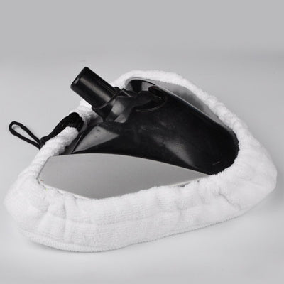 TaylorHe Dampfreiniger Tücher Waschbare Strapazierfähige Ersatztücher Dampfbesen, 6er Pack (3 x Mikrofaser, 3 x Korallen Mikrofaser) Ersatzpads für Dampfreiniger mit dreieckigem Boden