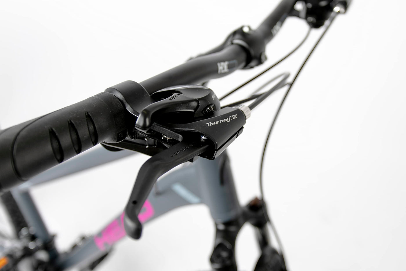 HEAD Damen I-Peak I Crossbike, Grau matt/pink, 54 cm