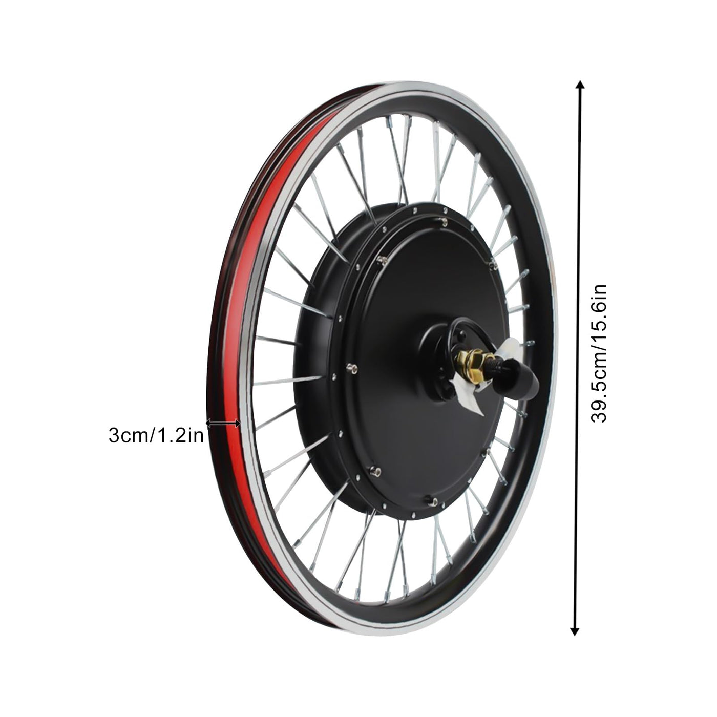 20 Zoll 48V 30A Elektro-Fahrrad Kit E-Bike Elektrofahrrad Umbausatz Vorderrad 1000W Conversion Motor Set Fahrrad Nabenmotor Anzeige Frontmotor Elektrisches Fahrrad-Rad Naben-Frontmotor-UmrüStsatz