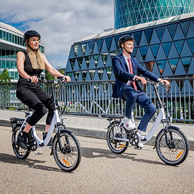 VecoCraft E-Pax e Bike klapprad, Elektro klapprad 20 Zoll, mit herausnehmbarem 36V 13Ah Akku, Reichweite bis zu 55-95km, 250W Heckmotor, 7-Gang elektrofahrräder