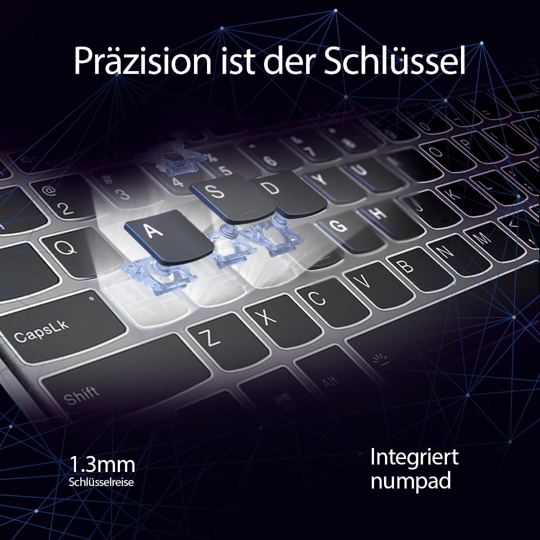 Lenovo LOQ Gaming Laptop | 15,6" Full HD 16:9 Display | 144Hz | Intel Core i5-12450HX | 16GB RAM | 512GB SSD | NVIDIA GeForce RTX2050 TGP 65W | G-Sync |QWERTZ | grau | AI Chip LA1