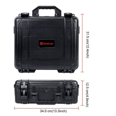 Smatree 13,4 Liter Hardcase Koffer für DJI Mavic 2 Pro,wasserdichte Harte Tasche für DJI Mavic 2 Pro/Mavic 2 Zoom (Drohne und Zubehör Sind Nicht Inklusive, Nicht geeignet für Mavic Air 2)