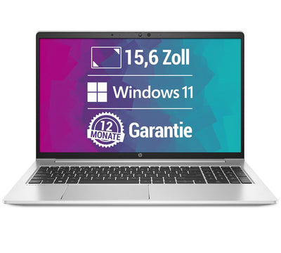 HP ProBook 650 G8 15,6 Zoll Full HD Laptop Intel Core i5-1145G7@ bis zu 4,4 GHz 16 GB 512 GB mit Windows 11 Pro & GRATIS Antiviren-Software HDMI inkl. 12 Monate Garantie (Generalüberholt)