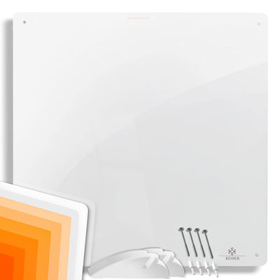 KESSER® Infrarotheizung 425 Watt Wandheizung ✓ Infrarot ✓ Heizung ✓ Heizkörper | Heizpaneel| Inkl.Standfüßen NEU | Strahlend
