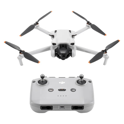 DJI Mini 3 Drohne – Ultraleichte Faltbare 4K HDR Video Kameradrohne unter 249g, 38 min Flugzeit, Echte Vertikalaufnahmen, 3-Achsen-Gimbal, 10 km HD-Videoübertragung, Windresistent, Autom. Rückkehr, C0