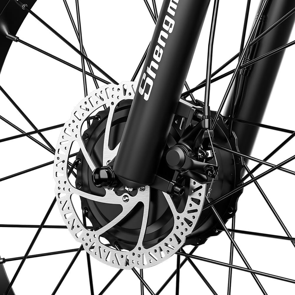 shengmilo S600 Doppelmotor Elektro-Mountainbike, 48V17.5AH Batterie 7 Gang Ölbremse ebike, Dual Shock Elektrofahrrad, DREI Fahrmodi