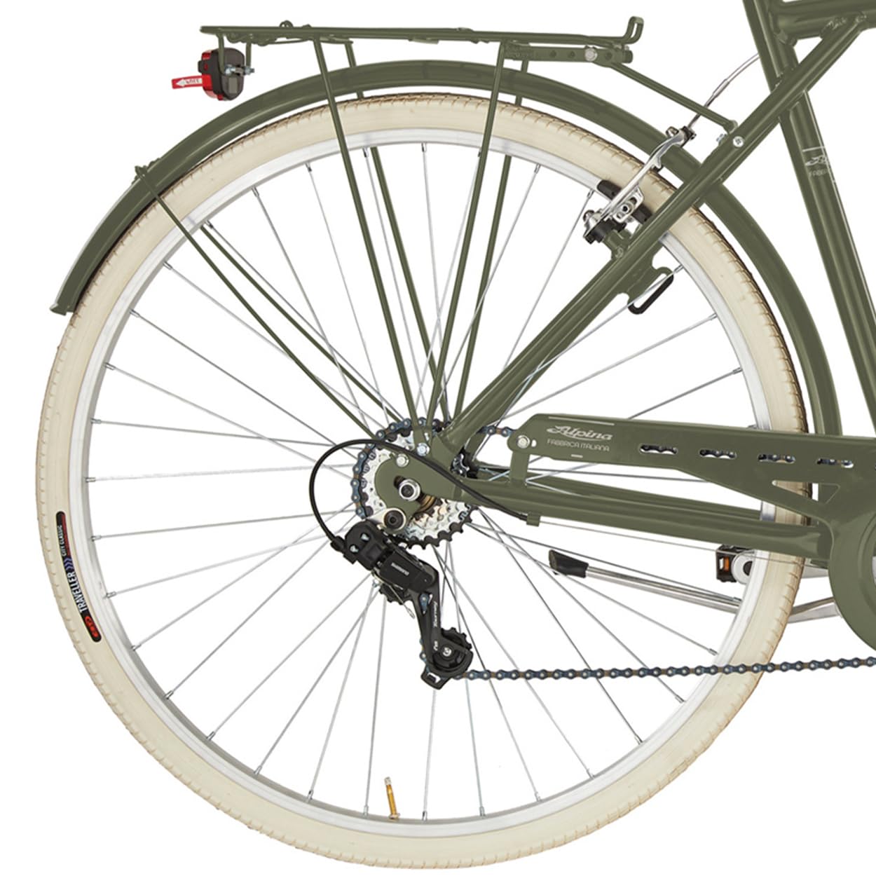 Alpina Bike Bonneville Trekking 6 V Herren Olivgrün 28 Zoll