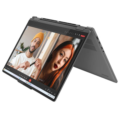 Lenovo Yoga 7i 2-in-1 Laptop, 16 Zoll 2K Touchscreen, Core Ultra 5 125U (Beats i7-1355U), 16GB LPDDR5X, 1TB SSD, 300 Nits, Hintergrundbeleuchtung, TB4, HDMI 2.1, FP, WiFi 6E, Webcam, PDG Portable