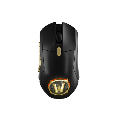 SteelSeries Aerox 9 Wireless - World of Warcraft Edition - kostenloses In-Game-Item - MMO-Gaming-Maus - 18 programmierbare Tasten - leichtes Gewicht -Bluetooth/2,4 GHz -18 Tsd. DPI TrueMove Air Sensor