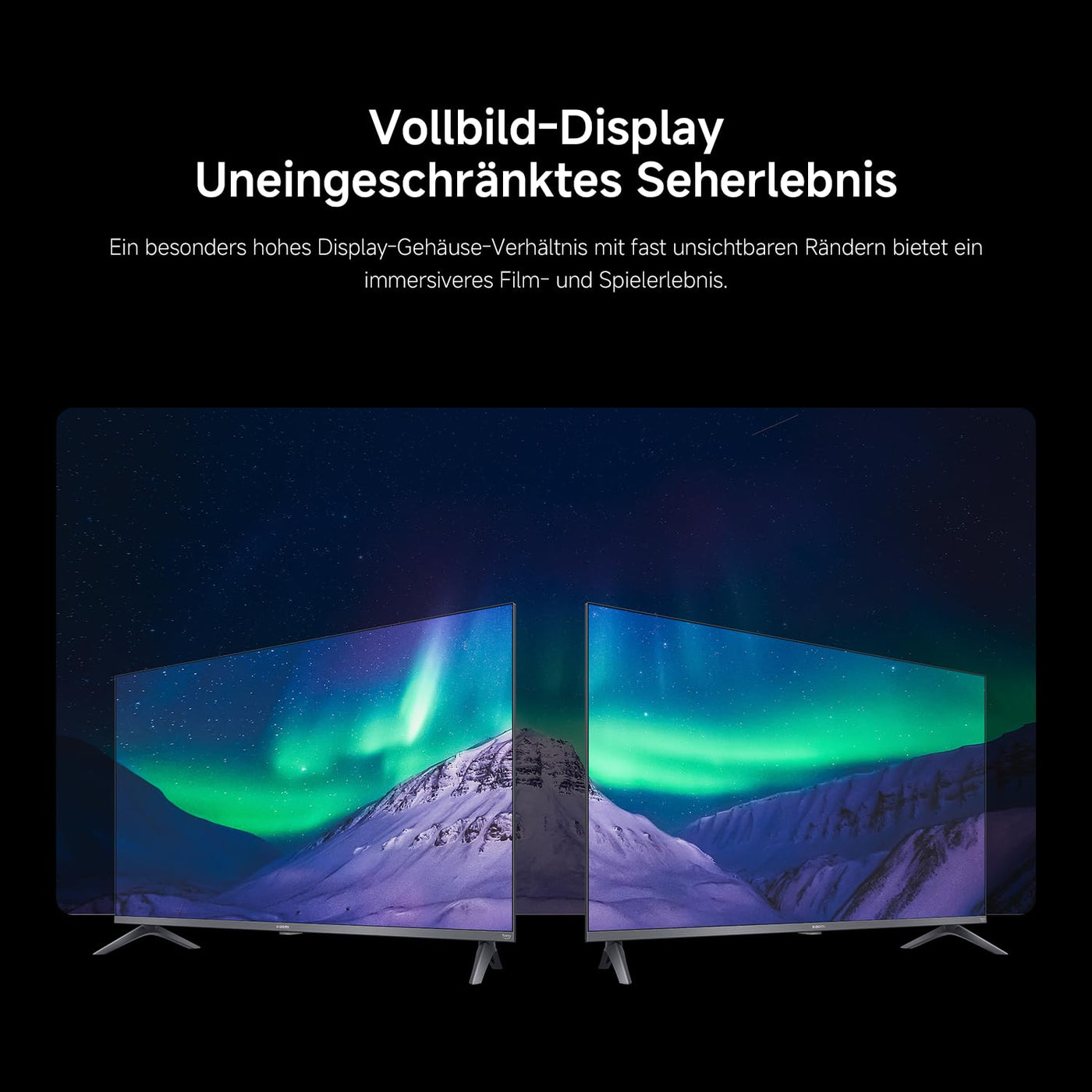 Xiaomi F Pro, 32 Zoll (81 cm), QLED, Smart TV, Fire TV, Triple Tuner DVB-C/S/S2/T/T2, Dolby Audio, DTS Virtual:X, DTS-HD, Sprachsteuerung mit Alexa, Kompatibel mit Apple AirPlay