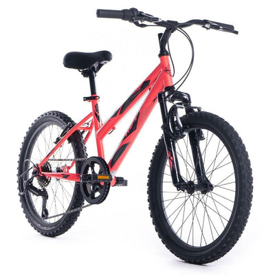 Huffy Mädchen Stone Mountain Mountainbike, 50,8 cm (20 Zoll), Pink, Rose, 51 cm