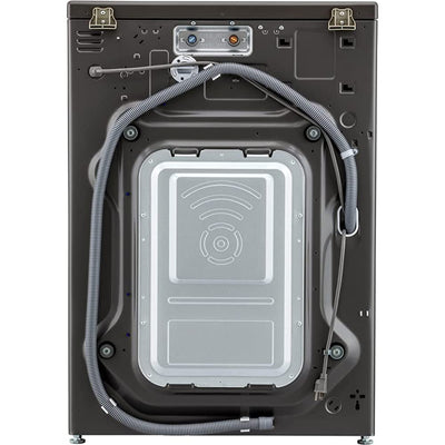 LG F11WM17TS2B, Frontlader-Waschmaschine 17 kg, Klasse E, 1.100 U./Min., 70x77x99 cm, Turbowash 59 Minuten, 6 Motion DirectDrive, Wi-Fi, Metallic Black Steel