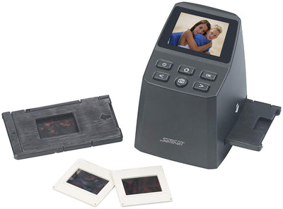 Somikon Dia und Negativscanner: Stand-Alone-Dia- & Negativ-Scanner mit 2,4" / 6,1 cm Display, 14,6 MP (Dia Betrachter, Dia Digitalisierer, Digitalisierung)