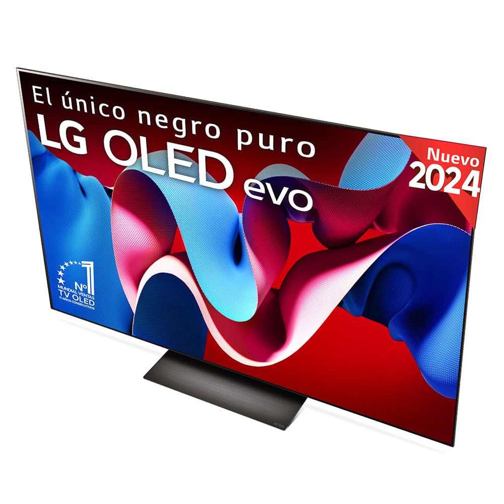 LG OLED65C44LA TV 65" (165 cm) OLED evo Fernseher (α9 Gen7 4K AI-Prozessor, webOS 24, Dolby Vision, bis zu 120Hz) [Modelljahr 2024]