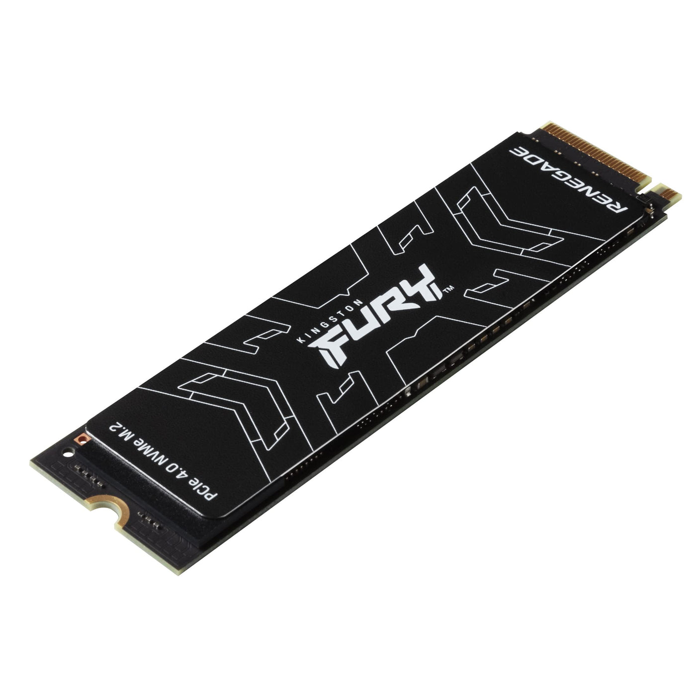 Kingston FURY Renegade PCIe 4.0 NVMe M.2 SSD Für Gamer, Enthusiasten und Hochleistungsnutzer, Festkörper-Laufwerk - SFYRD/4000G