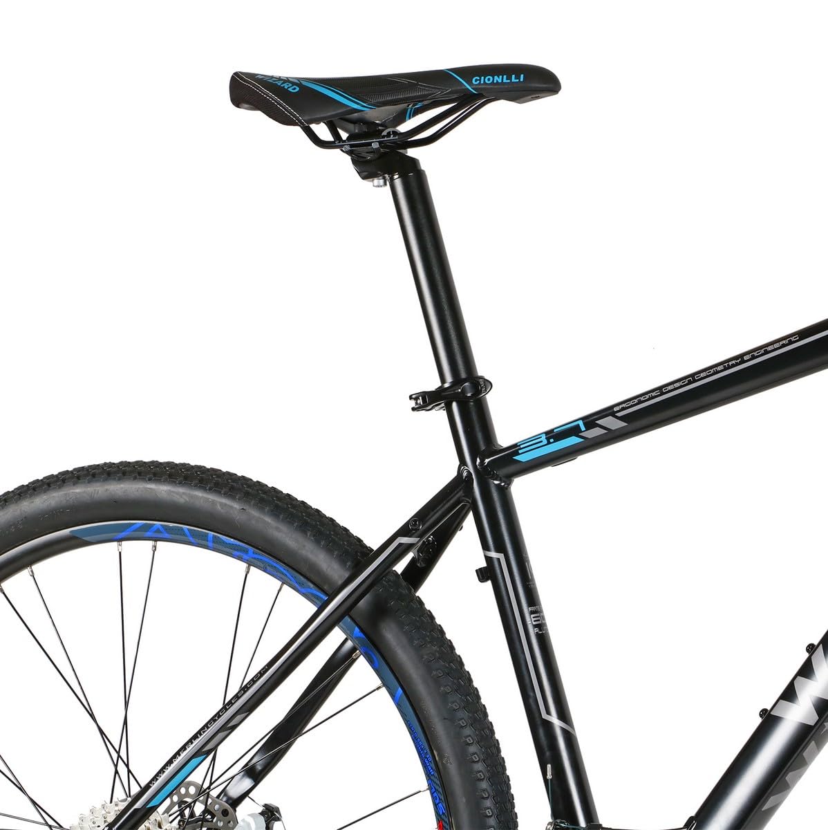 Wizard X-Country 3.7 Fahrrad Erwachsener Männlich Mountainbike Deore 30 Gang MTB CC Cross |27.5 Zoll Blau (Rahmengröße: 54cm/21Zoll)