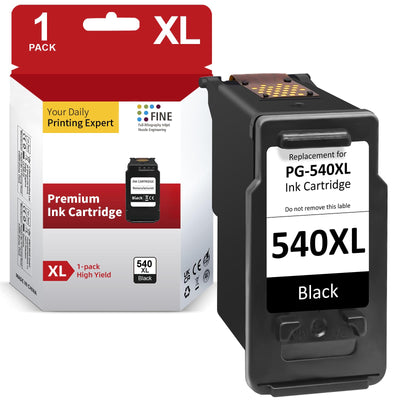 Inkwood 540XL Schwarz Kompatibel für Canon Druckerpatronen 540, Canon PG 540 XL für TS5150 Druckerpatronen, für Canon Pixma TS5151, MG3650, MG3650s, MG4250, MG3600, MX475, MX535 Patronen