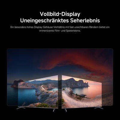 Xiaomi F Pro, 75 Zoll (190 cm), 4K UHD QLED, Smart TV, Fire TV, Triple Tuner DVB-C/S/S2/T/T2, HDR10+, Game Boost mode 120Hz, MEMC, Sprachsteuerung mit Alexa, 2GB+32GB, Kompatibel mit Apple AirPlay