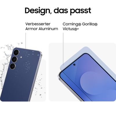 Samsung Galaxy S25 FE mit Galaxy AI, Handy mit Android, 6,7 Zoll FHD-Display, 50 MP Kamera, 256 GB Speicher, 8 GB RAM, 4.900 mAh Akku, White, 3 Jahre Herstellergarantie [Exklusiv auf Amazon]