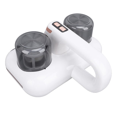 Hyuduo Matratzenstaubsauger mit Starker Saugleistung von 16 KPa und 4 Waschbaren Ersatzfiltern, Kabelloser UV-Reiniger für die Überwachung der Häuslichen Umgebung, Ideal für die