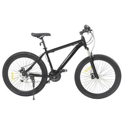 Shiyinge 26" 21-Gang Fahrrad Mountainbike MTB Siebenteiliges Positionierschwungrad Jungen MäDchen Erwachsene City Bike Bicycle Mit Lenker Geeignete Unisex Kohlenstoffstahl FahrräDer Leichtgewicht