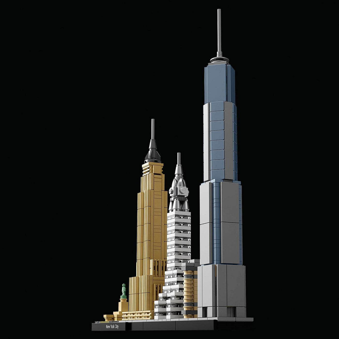 LEGO Architecture New York City Set, Skyline-Modellbausatz mit World Trade Center und Freiheitsstatue, Basteln für Erwachsene, Home und Büro-Deko, Geschenke für Frauen und Männer 21028