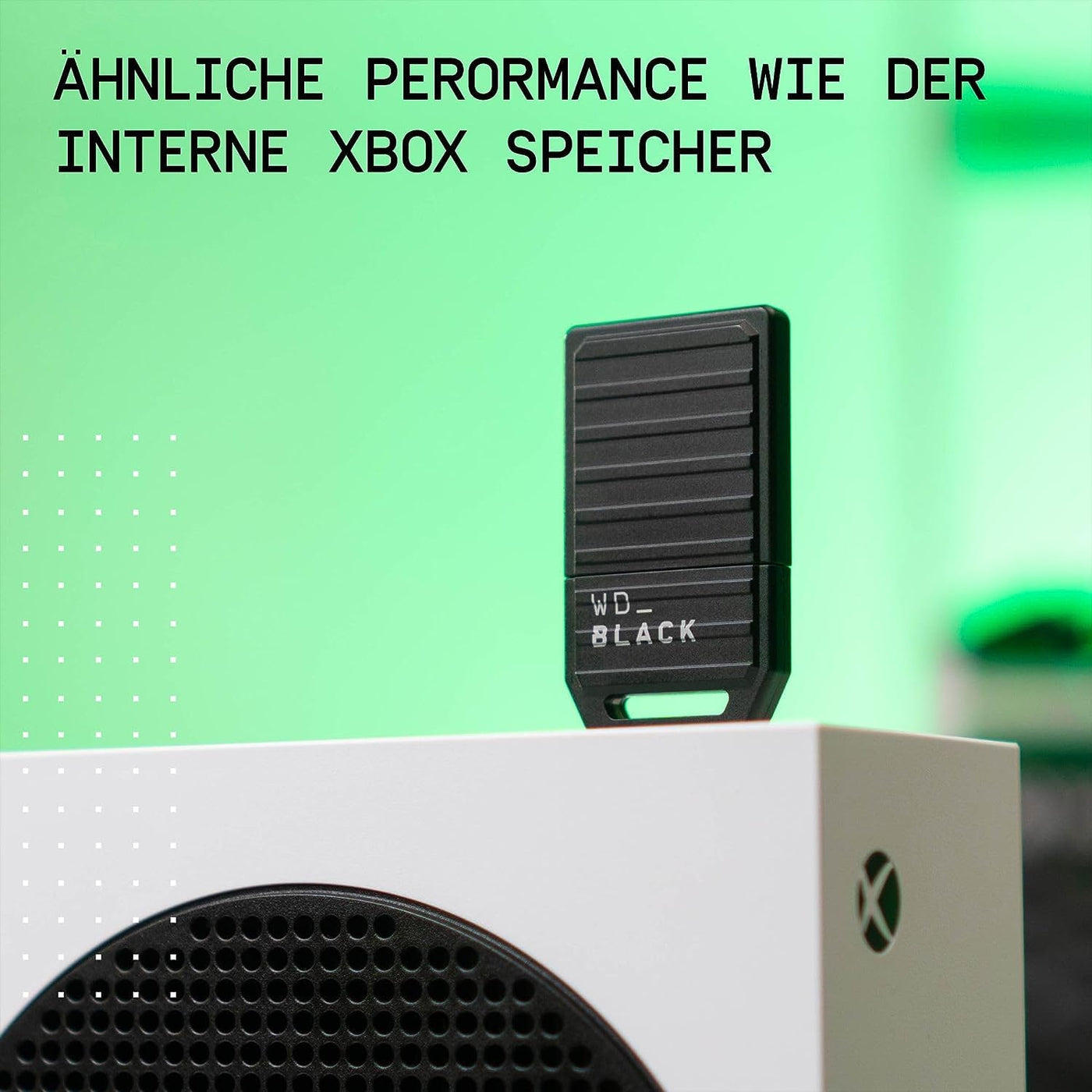 WD_BLACK C50-Erweiterungskarte für Xbox 1 TB (offiziell lizenziert für Xbox, Xbox Velocity Architecture, Plug-and-Play, mehr Titel speichern) Schwarz