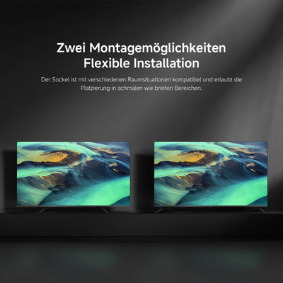 Xiaomi F Pro, 75 Zoll (190 cm), 4K UHD QLED, Smart TV, Fire TV, Triple Tuner DVB-C/S/S2/T/T2, HDR10+, Game Boost mode 120Hz, MEMC, Sprachsteuerung mit Alexa, 2GB+32GB, Kompatibel mit Apple AirPlay