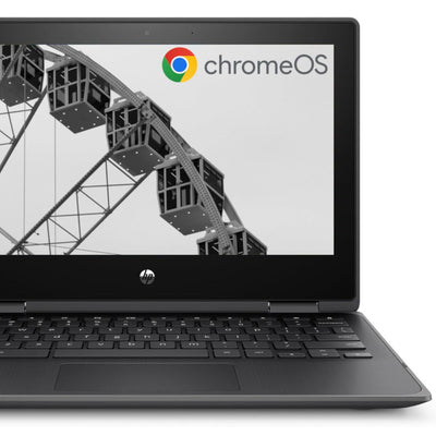 HP Business Laptop Notebook Chromebook X360 11 G3 EE Celeron N4020 4GB 32GB eMMC 1366x768 Touchscreen Chrome OS (Black) (Generalüberholt)