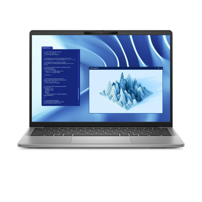 Dell Latitude 7455 - Snapdragon X Plus X1P-64-100 - Win 11 Pro - Qualcomm Adreno - 16 GB RAM - 512 GB SSD NVMe, TLC - 14" IPS Touchscreen 2560 x 1600 (QHD+) - Wi-Fi 7 - Grau - t 3 Jahre Basis Vor-Ort